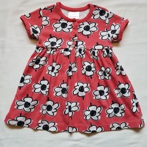 Hanna Andersson 3T Short Sleeve Flower Dress